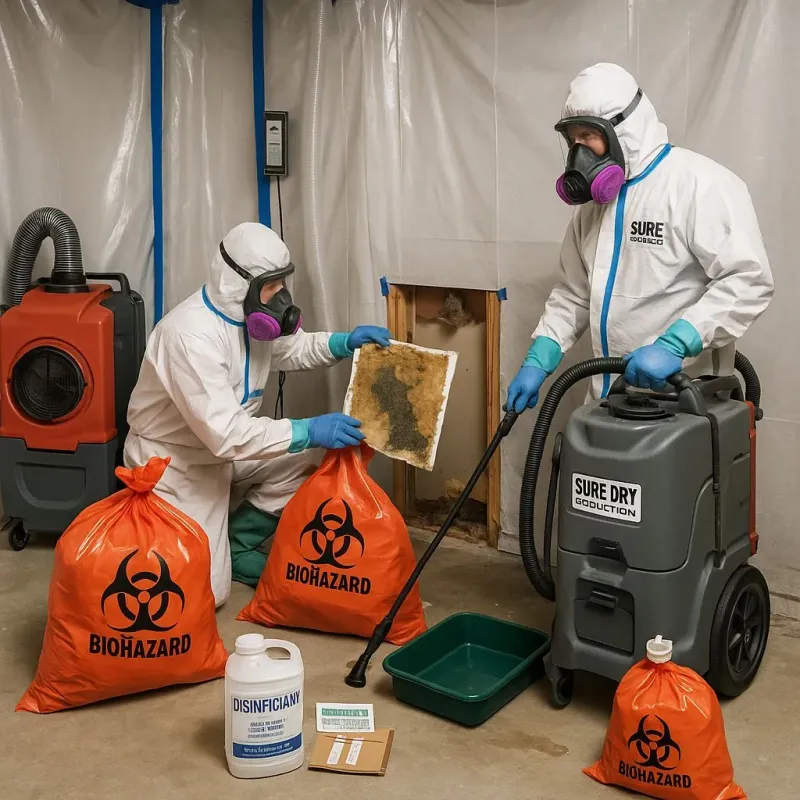 Contaminated Water Handling Protocols process in Darby, PA