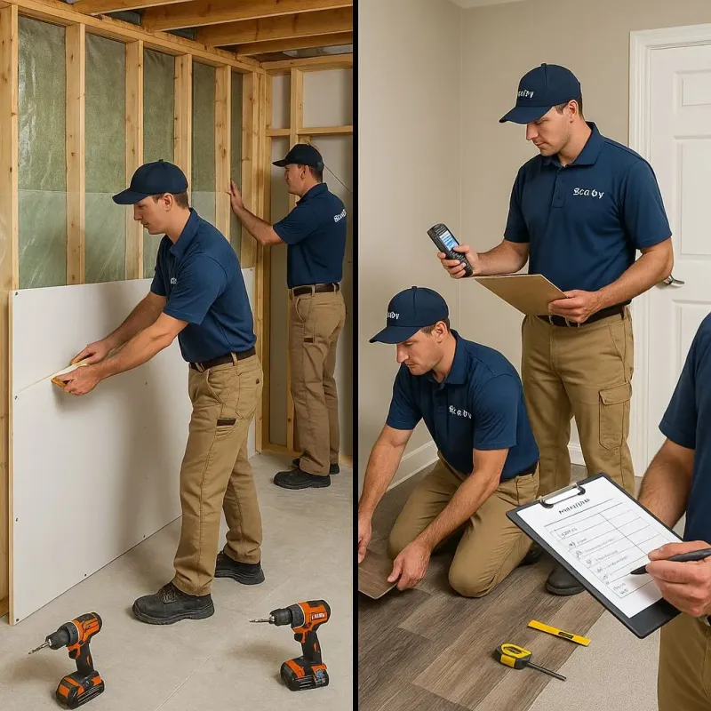 Repairs and Reconstruction process in Darby, PA